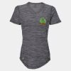 Women's Mèlange Tech V-Neck T-Shirt Thumbnail