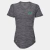 Women's Mèlange Tech V-Neck T-Shirt Thumbnail