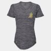 Women's Mèlange Tech V-Neck T-Shirt Thumbnail