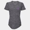 Women's Mèlange Tech V-Neck T-Shirt Thumbnail