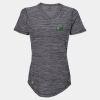 Women's Mèlange Tech V-Neck T-Shirt Thumbnail