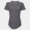 Women's Mèlange Tech V-Neck T-Shirt Thumbnail