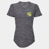Women's Mèlange Tech V-Neck T-Shirt Thumbnail