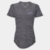 Women's Mèlange Tech V-Neck T-Shirt Thumbnail