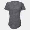 Women's Mèlange Tech V-Neck T-Shirt Thumbnail
