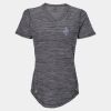 Women's Mèlange Tech V-Neck T-Shirt Thumbnail
