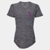 Women's Mèlange Tech V-Neck T-Shirt Thumbnail