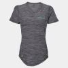 Women's Mèlange Tech V-Neck T-Shirt Thumbnail