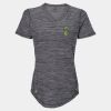 Women's Mèlange Tech V-Neck T-Shirt Thumbnail