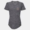 Women's Mèlange Tech V-Neck T-Shirt Thumbnail