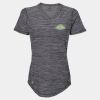 Women's Mèlange Tech V-Neck T-Shirt Thumbnail