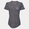 Women's Mèlange Tech V-Neck T-Shirt Thumbnail