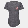 Women's Mèlange Tech V-Neck T-Shirt Thumbnail