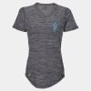 Women's Mèlange Tech V-Neck T-Shirt Thumbnail