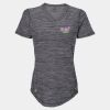 Women's Mèlange Tech V-Neck T-Shirt Thumbnail