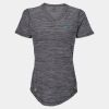 Women's Mèlange Tech V-Neck T-Shirt Thumbnail