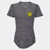 Women's Mèlange Tech V-Neck T-Shirt Thumbnail
