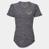 Women's Mèlange Tech V-Neck T-Shirt Thumbnail