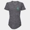 Women's Mèlange Tech V-Neck T-Shirt Thumbnail