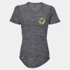Women's Mèlange Tech V-Neck T-Shirt Thumbnail