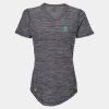 Women's Mèlange Tech V-Neck T-Shirt Thumbnail