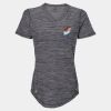 Women's Mèlange Tech V-Neck T-Shirt Thumbnail