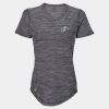Women's Mèlange Tech V-Neck T-Shirt Thumbnail