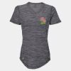 Women's Mèlange Tech V-Neck T-Shirt Thumbnail