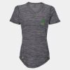 Women's Mèlange Tech V-Neck T-Shirt Thumbnail
